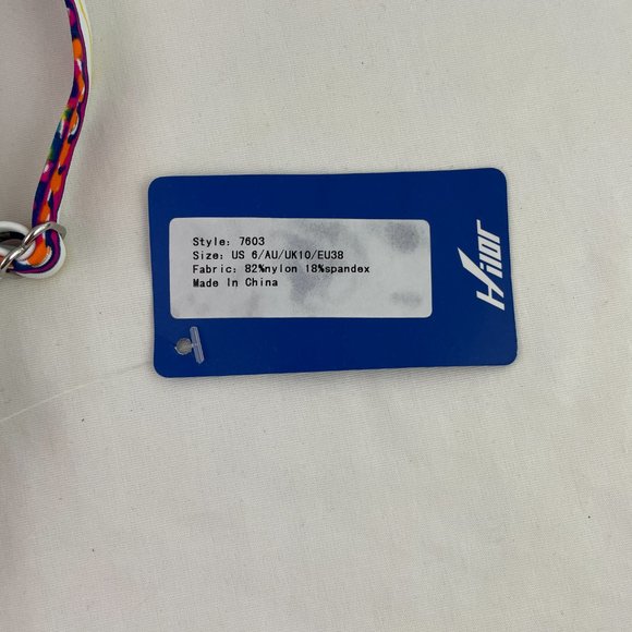 NWT Hilor Size 6 Ladies Tankini TOP - Picture 8 of 8